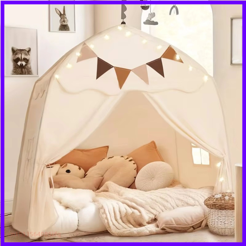 Kids Outdoor Play Yard - Kid Tent Foldable Indoor Outdoor Playhouse