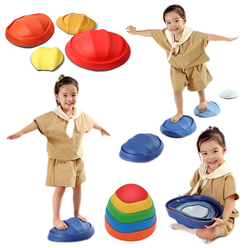 Kids Outdoor Obstacle Course - Cân Bằng Bước Đá Trẻ Em