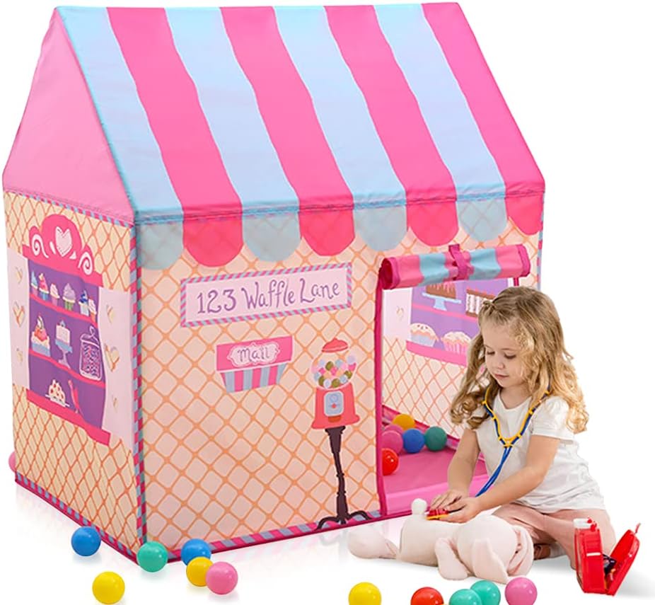 Kids Outdoor Play Yard - Boys Girls Toys Children Indoor Playhouse