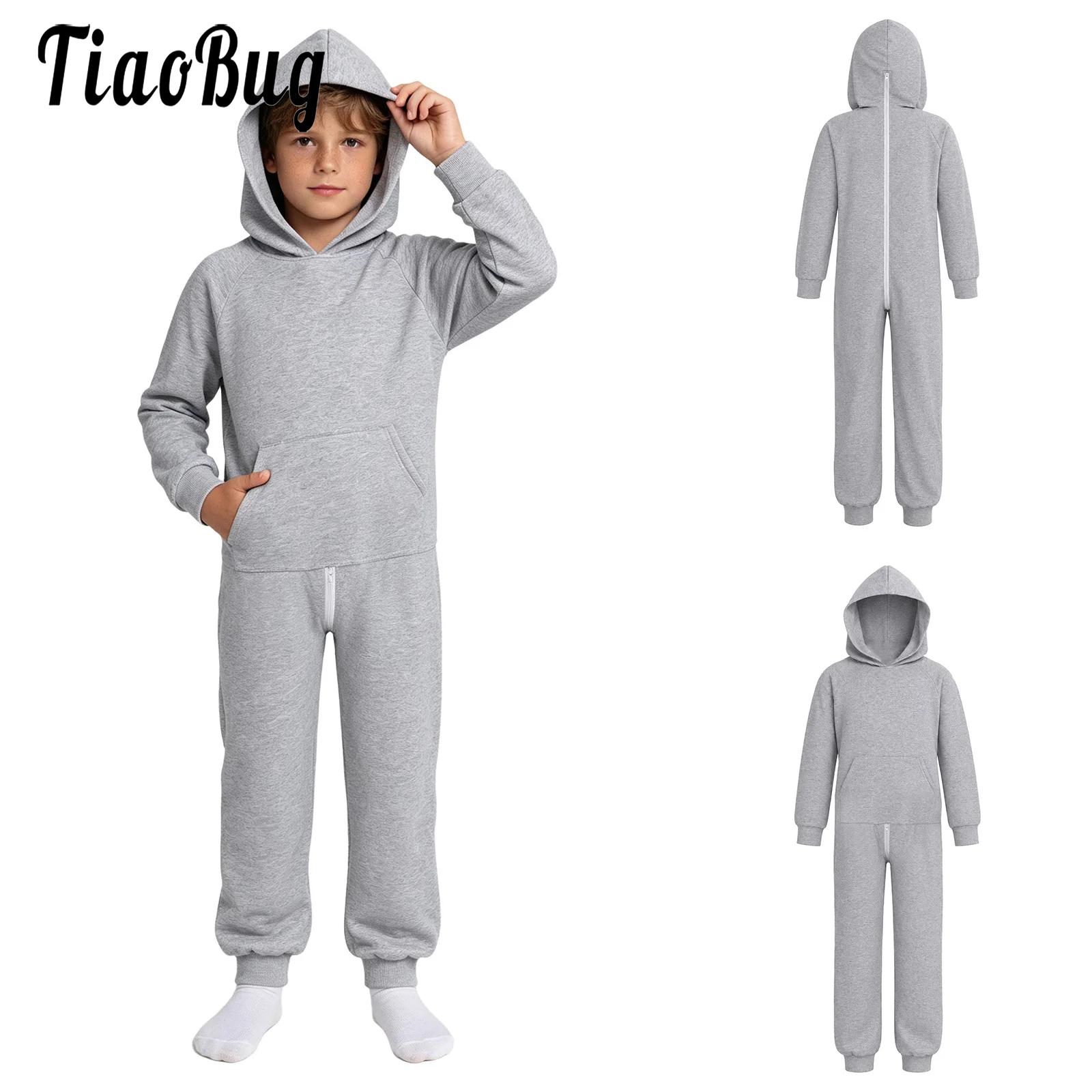 Kids Outdoor Jumpsuit - Kids Boys Girls Adaptive Clothing Hooded