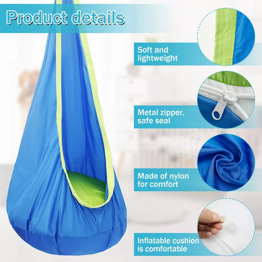 Kids Pod Swing Seat Nylon Hang - đánh giá và giá Kids Outdoor Furniture Set