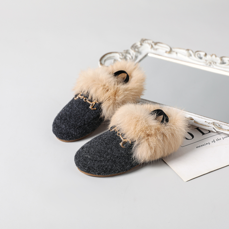 AS New Kids Fur Shoes Children - đánh giá và giá Kids Indoor Outdoor Slippers