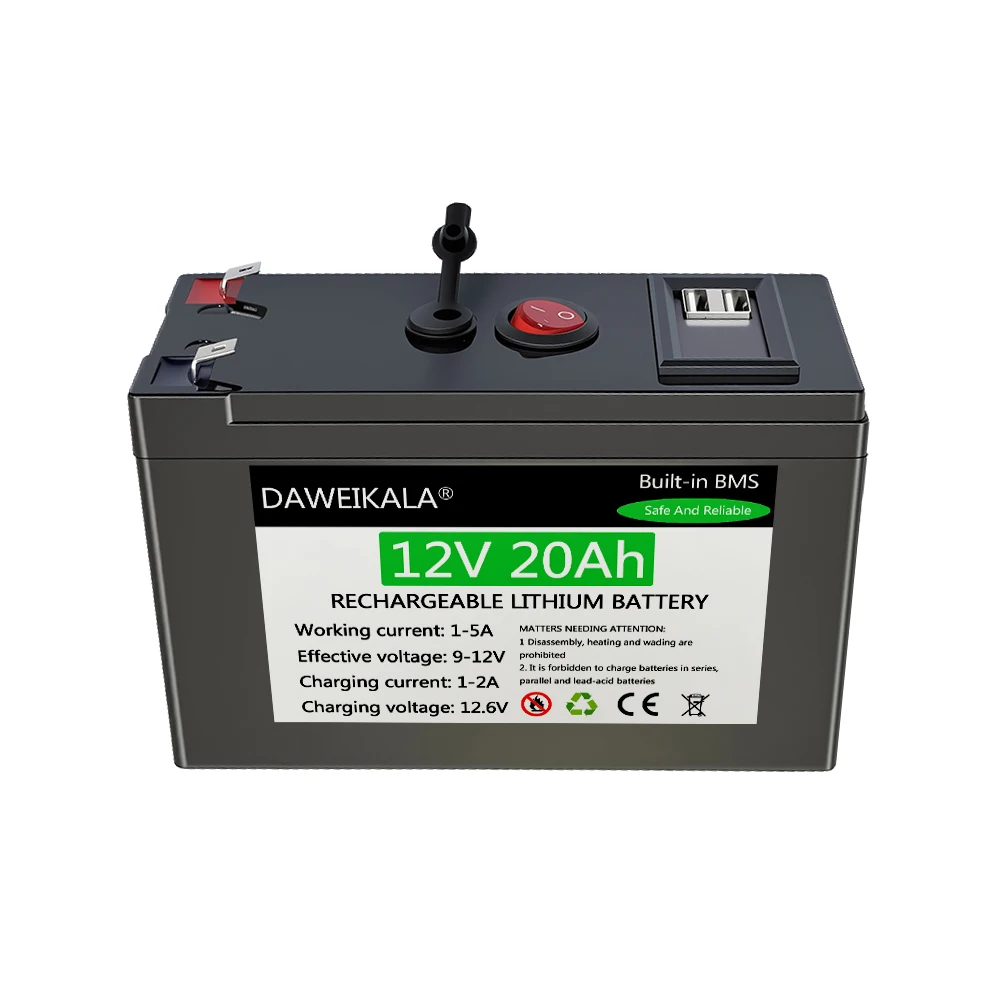 12V 20Ah Rechargeable lithium  - đánh giá và giá Kids Outdoor Instruments