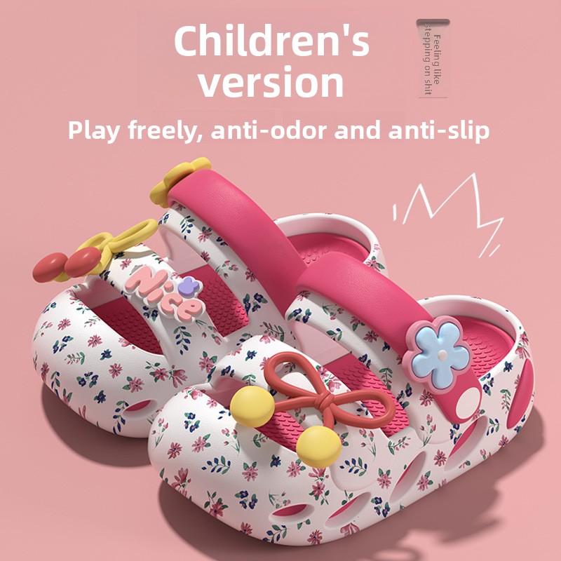 Children's Home Bow Slippers 2 - đánh giá và giá Kids Indoor Outdoor Slippers