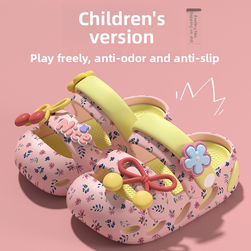 Children's Home Bow Slippers 2 - đánh giá và giá Kids Indoor Outdoor Slippers