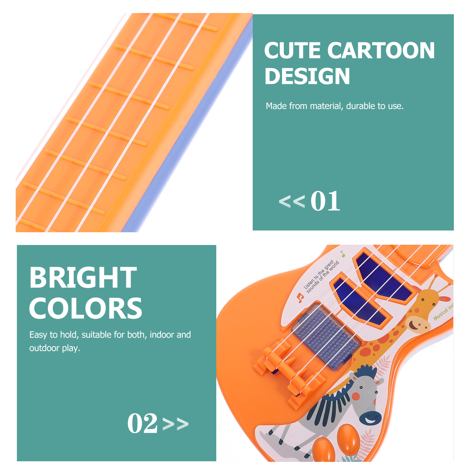1Pcs Kids Toy Guitar Kid Music - đánh giá và giá Kids Outdoor Instruments