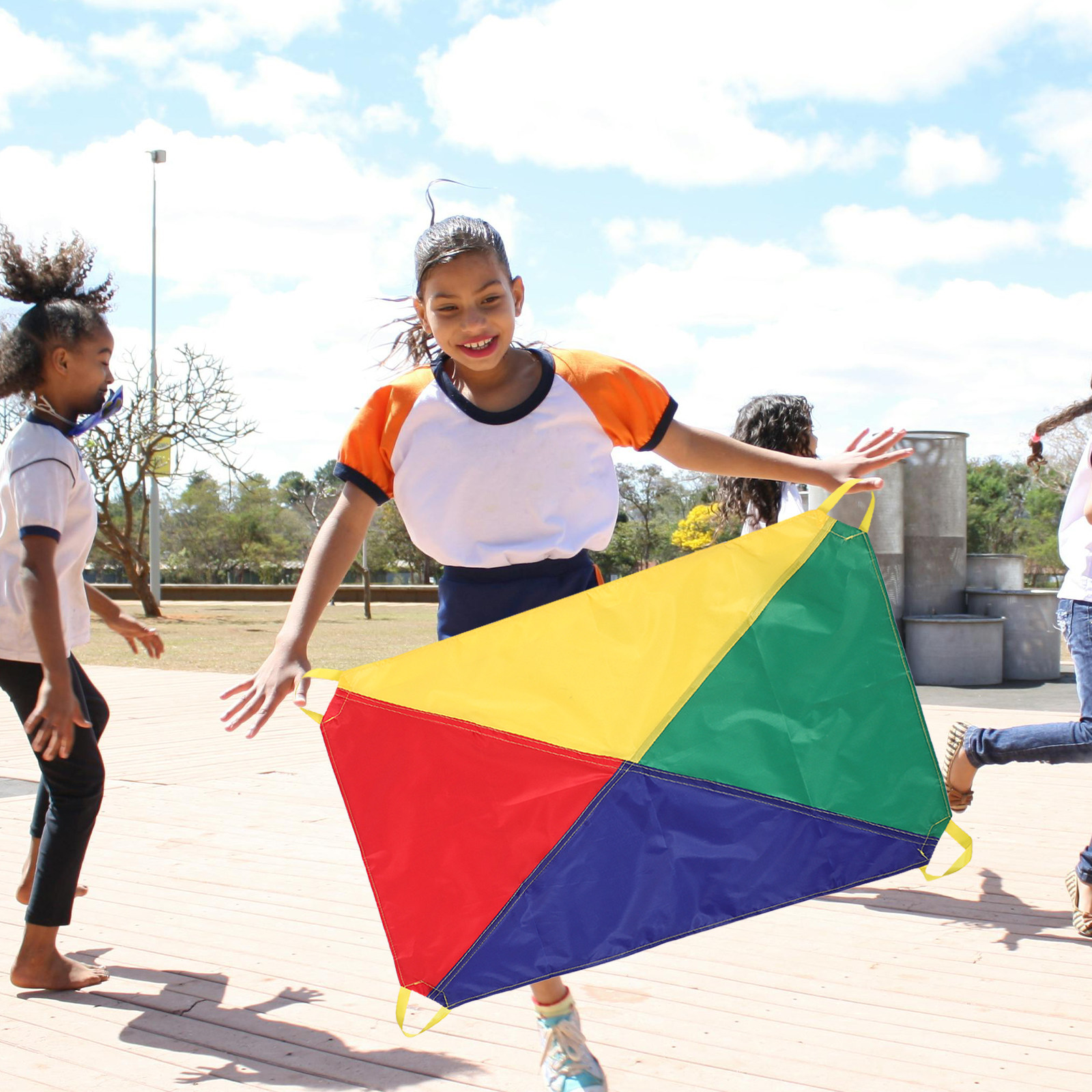 Rainbow Parachute Play Set for - đánh giá và giá Kids Outdoor Playset