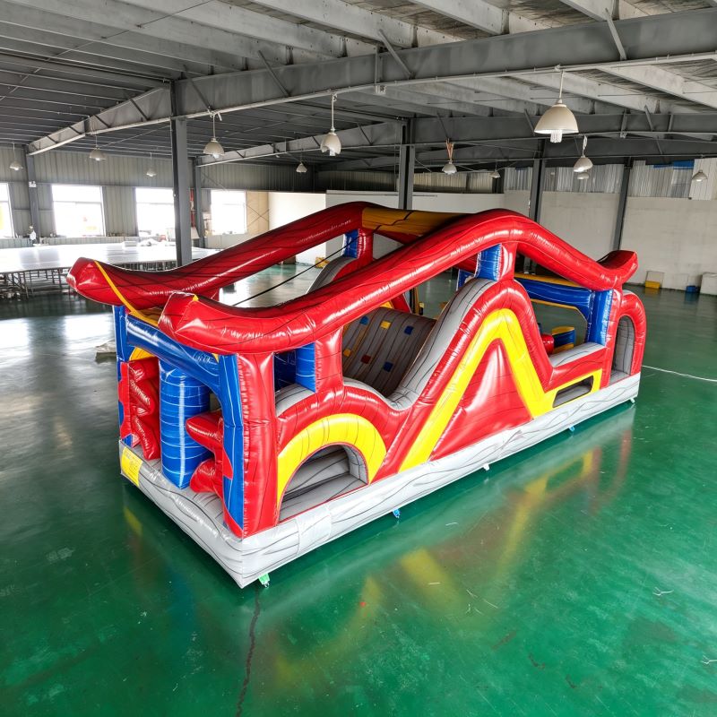 Inflatable Obstacle Course Com - đánh giá và giá Kids Outdoor Obstacle Course Equipment