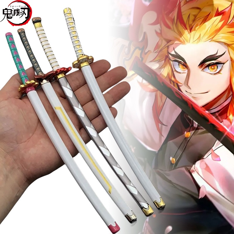 26cm Demon Slayer Katana Metal - đánh giá và giá Kids Outdoor Ninja Equipment