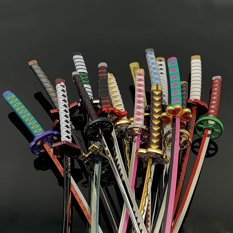 26cm Demon Slayer Katana Metal - đánh giá và giá Kids Outdoor Ninja Equipment