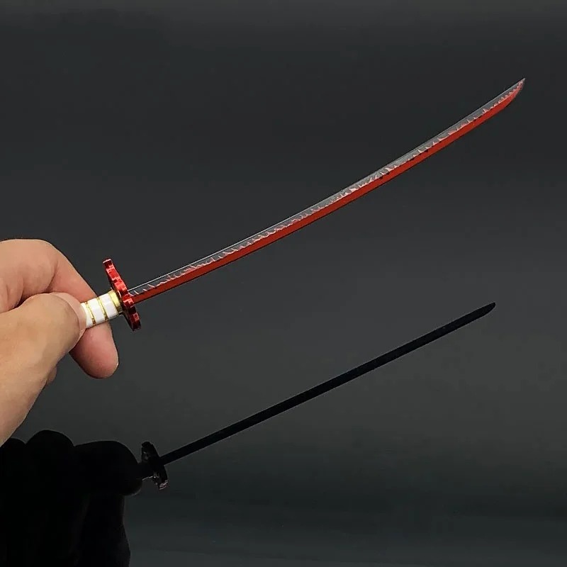 26cm Demon Slayer Katana Metal - đánh giá và giá Kids Outdoor Ninja Equipment