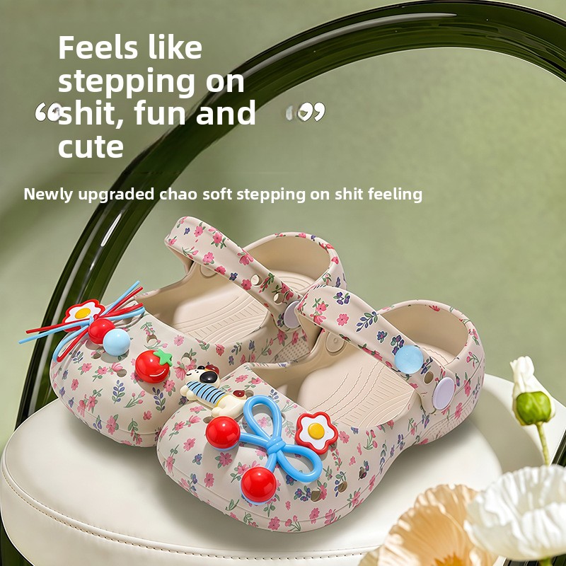 2026 Fashion Thick Sole Slippe - đánh giá và giá Kids Indoor Outdoor Slippers
