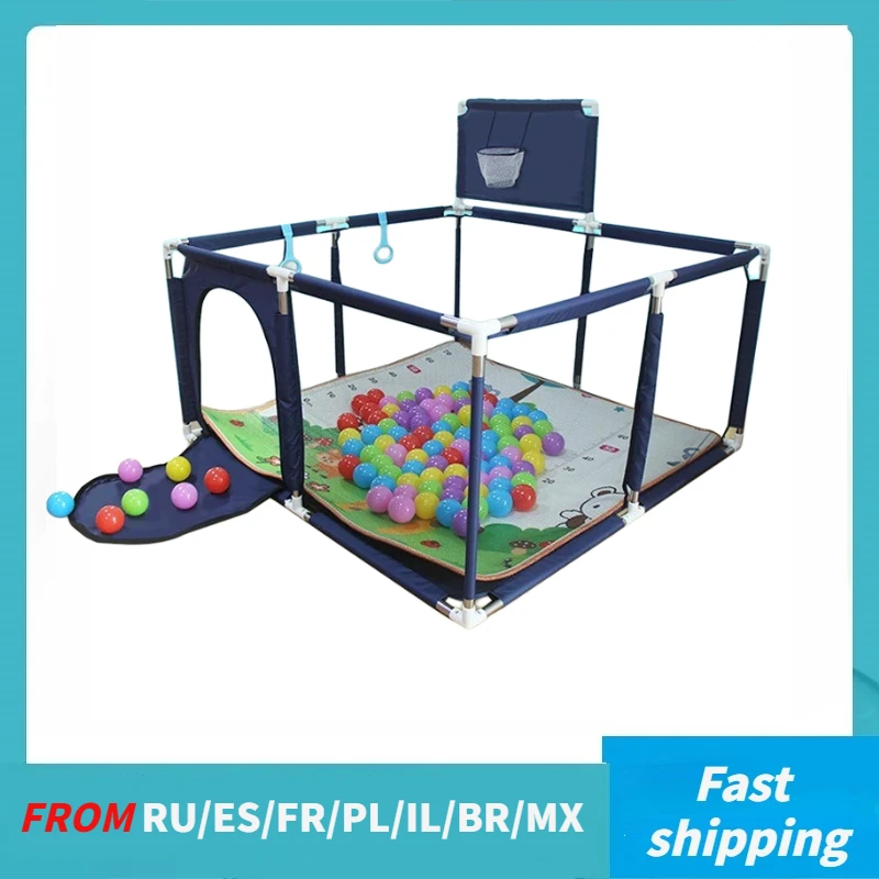 Square Baby Playpen Toddler Ba - đánh giá và giá Kids Outdoor Obstacle Course