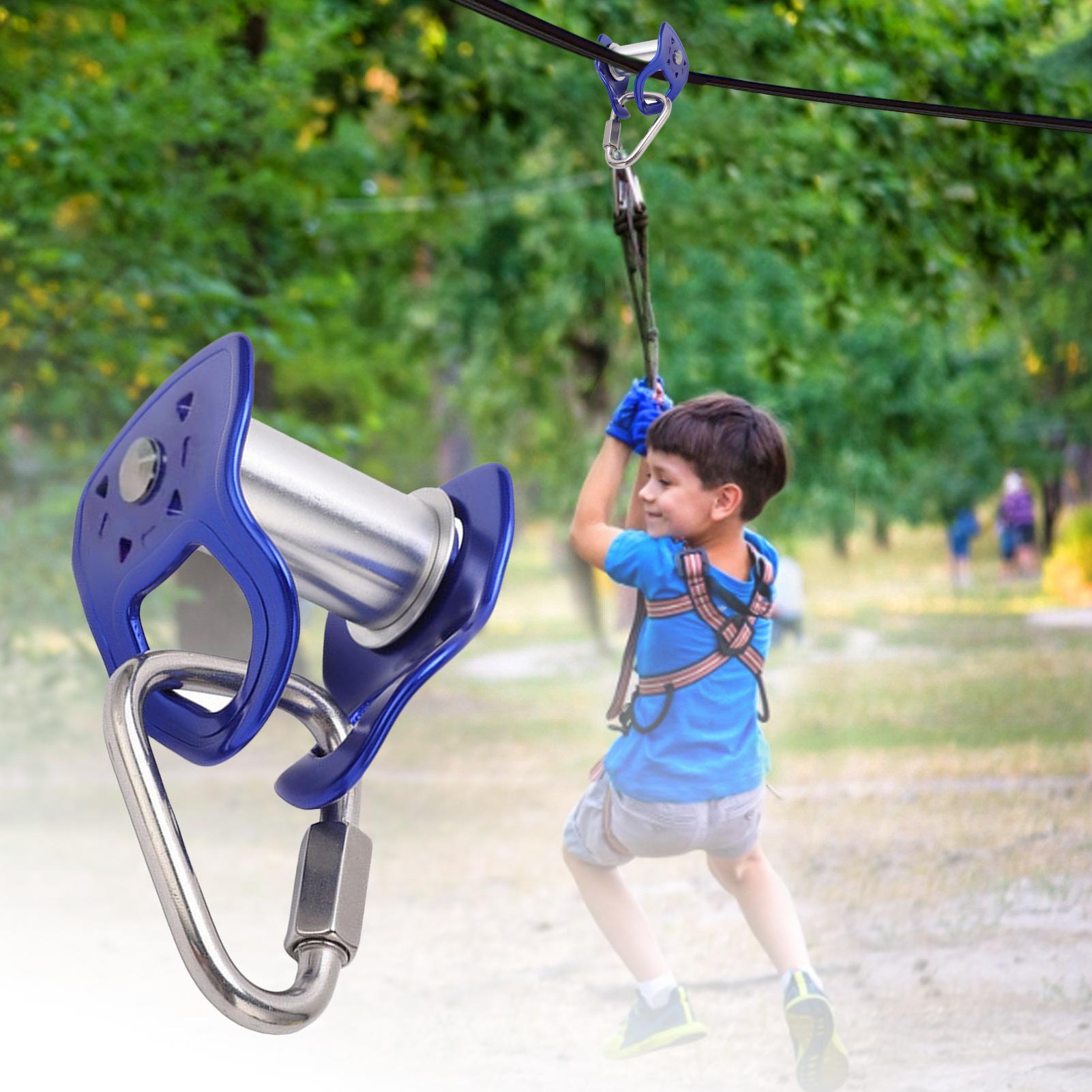 Heavy Duty Zip Line Trolley Qu - đánh giá và giá Kids Outdoor Obstacle Course