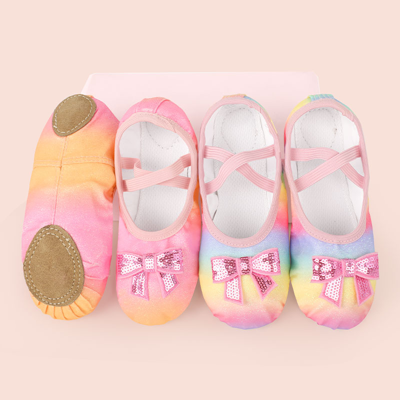 Girls Ballet Shoes PU Dance Sh - đánh giá và giá Kids Indoor Outdoor Slippers