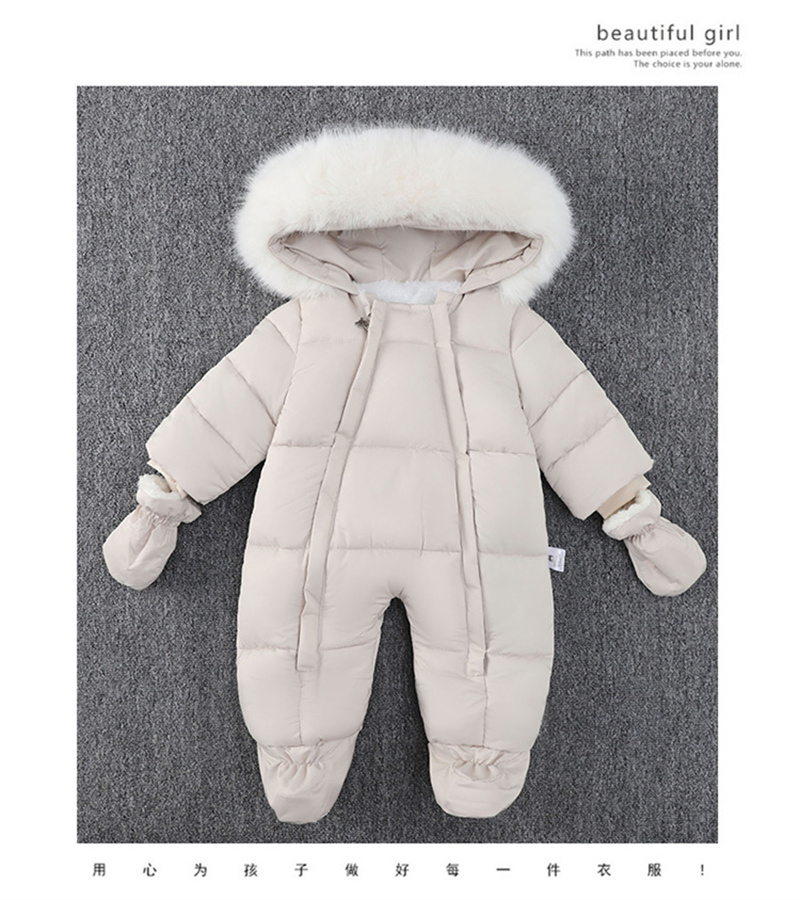 Tollder Warm Down Romper Baby  - đánh giá và giá Kids Outdoor Jumpsuit