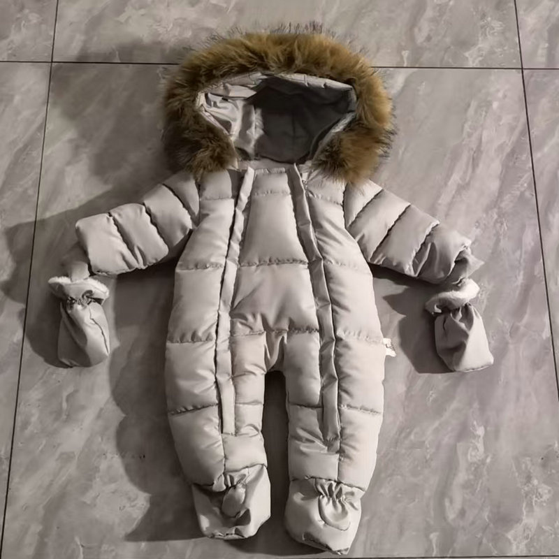 Tollder Warm Down Romper Baby  - đánh giá và giá Kids Outdoor Jumpsuit