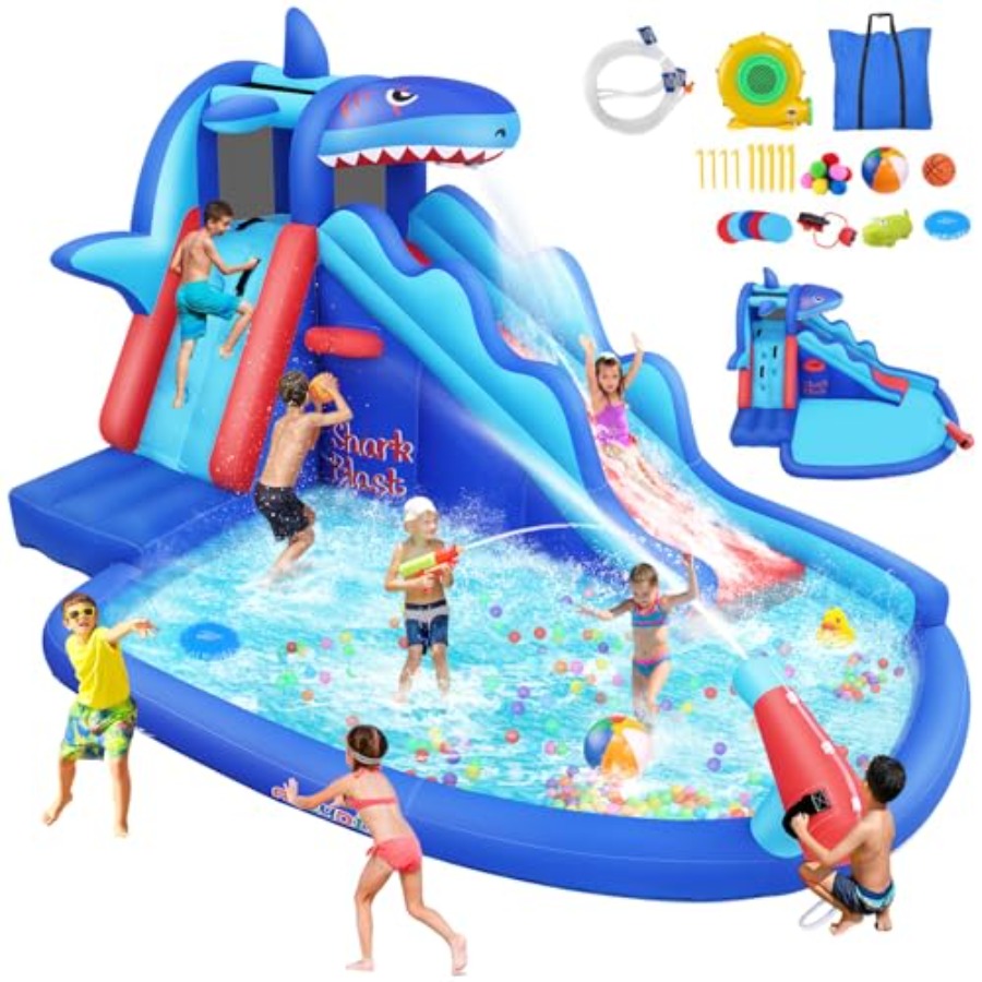 Outdoor/Indoor inflatable wate - đánh giá và giá Kids Outdoor House With Slide