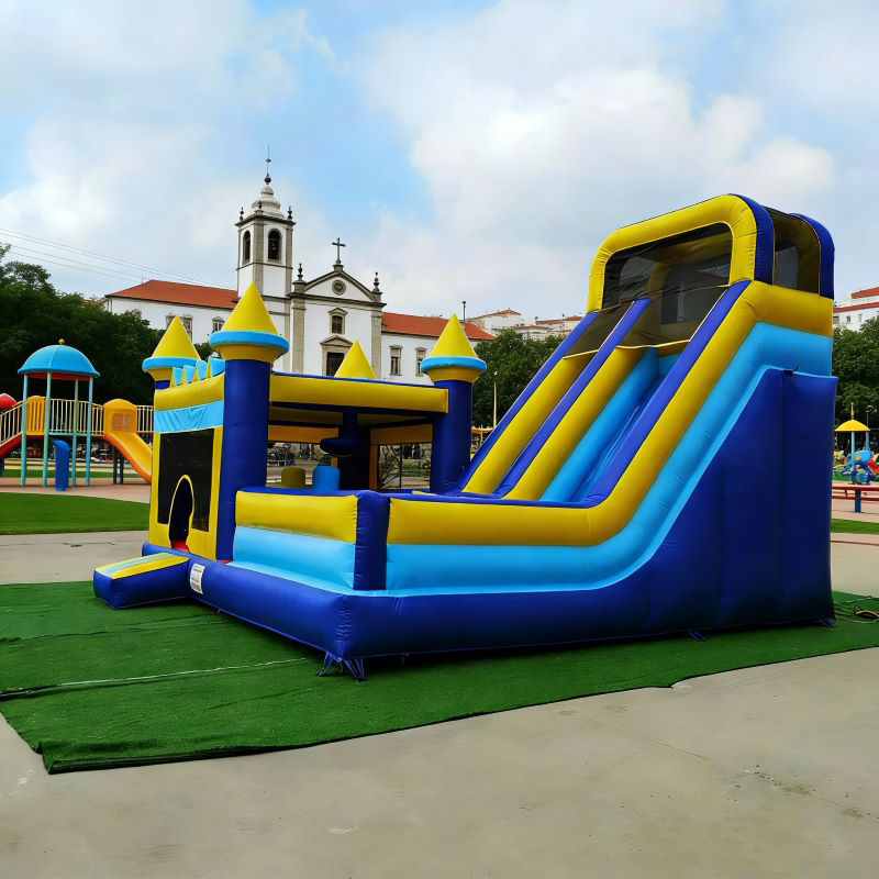 Inflatable Bounce House with G - đánh giá và giá Kids Outdoor House With Slide
