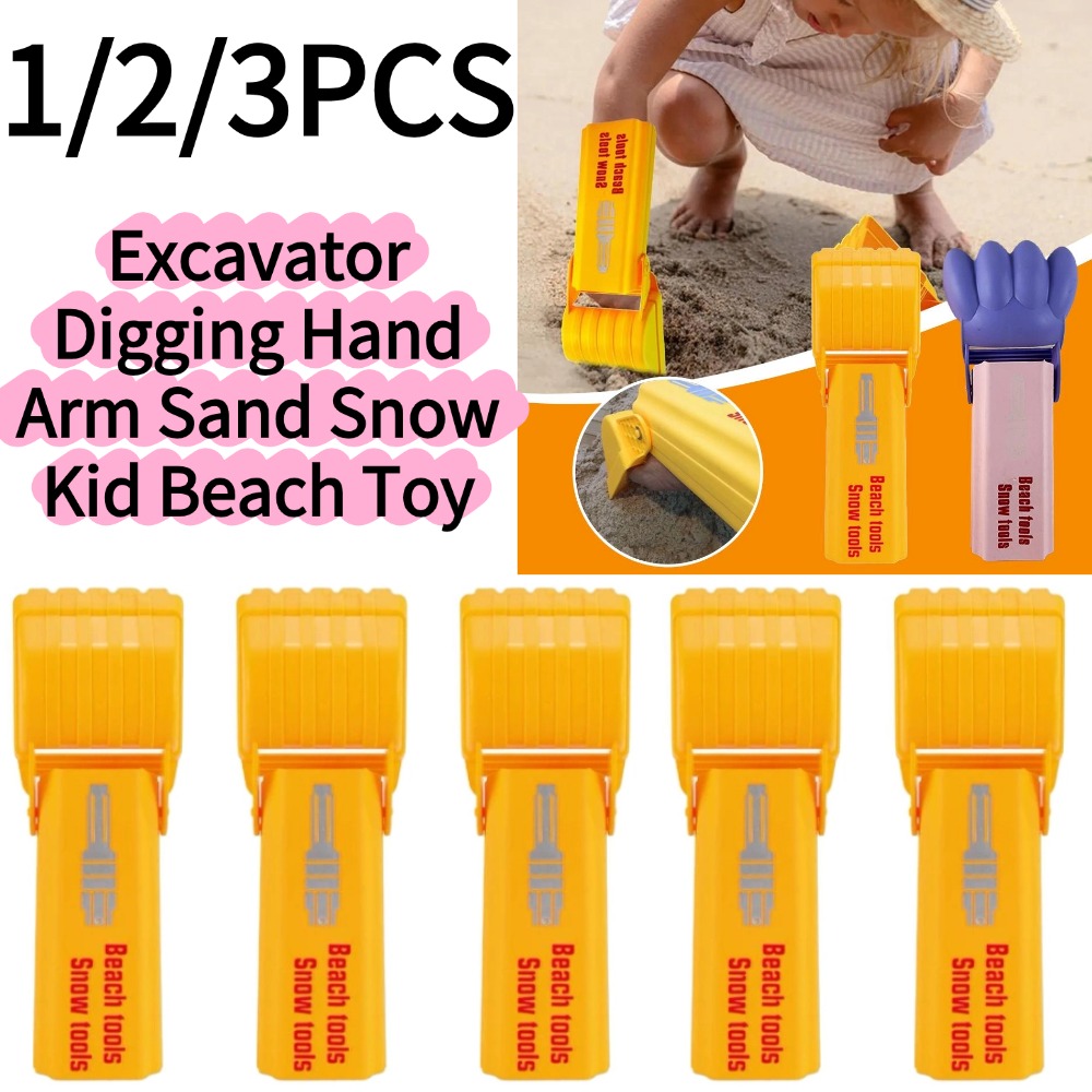 1/3PCS Excavator Digging Hand  - đánh giá và giá Kids Outdoor Playset