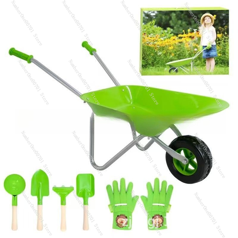 Kids Outdoor Wheelbarrow, Gree - đánh giá và giá Kids Outdoor Playset