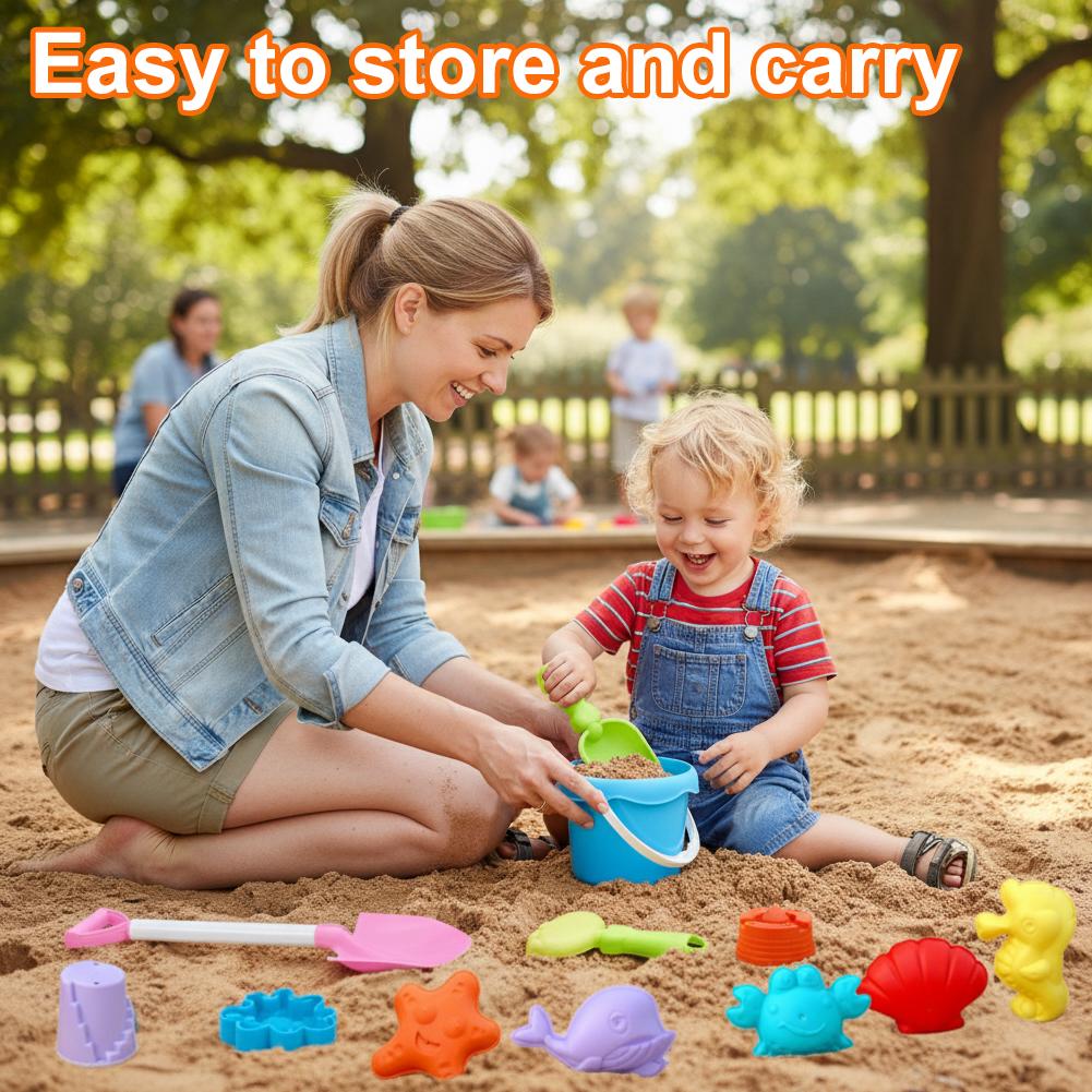 Mini Beach Toy Set Shovels Buc - đánh giá và giá Kids Outdoor Playset