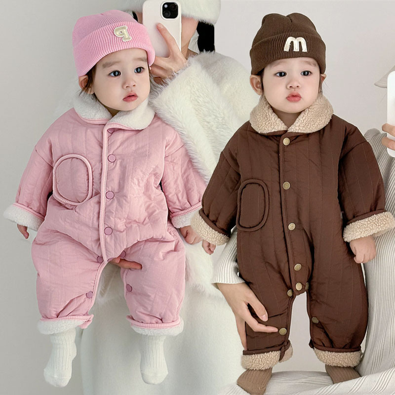 Baby Winter Fleece Onesies Kid - đánh giá và giá Kids Outdoor Jumpsuit