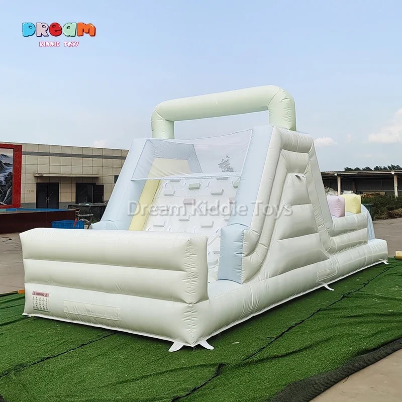 Commercial  Inflatable Slide O - đánh giá và giá Kids Outdoor Obstacle Course Equipment