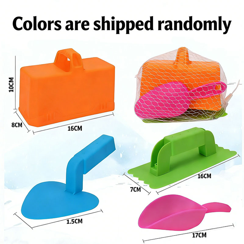 4pcs Snow Sand Construction To - đánh giá và giá Kids Outdoor Playset