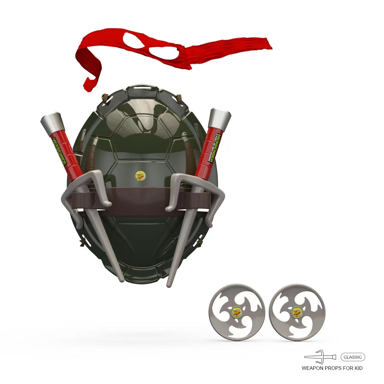 New Children Mutant Ninja Turt - đánh giá và giá Kids Outdoor Ninja Equipment