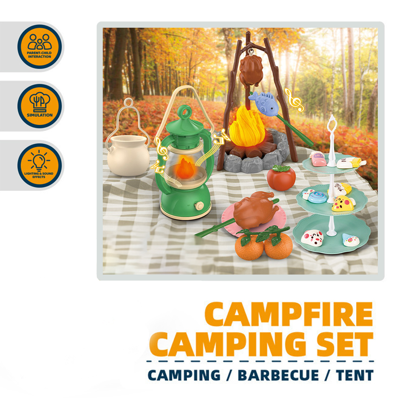 Kids Camping Set Campfire Pret - đánh giá và giá Kids Outdoor Playset