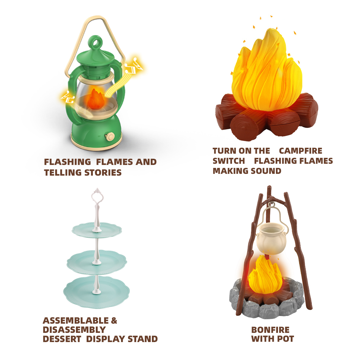 Kids Camping Set Campfire Pret - đánh giá và giá Kids Outdoor Playset