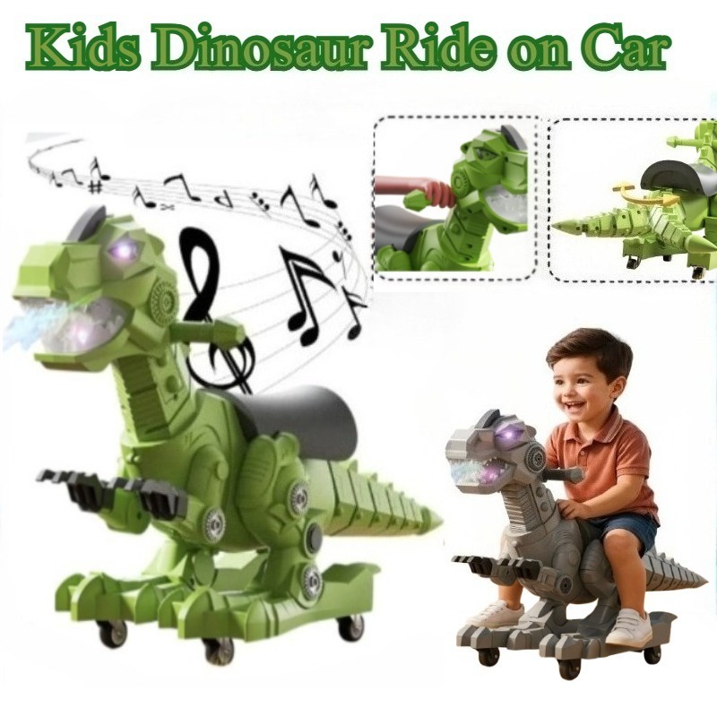 Dinosaur Ride on Toys Toddler  - đánh giá và giá Kids Outdoor Playset
