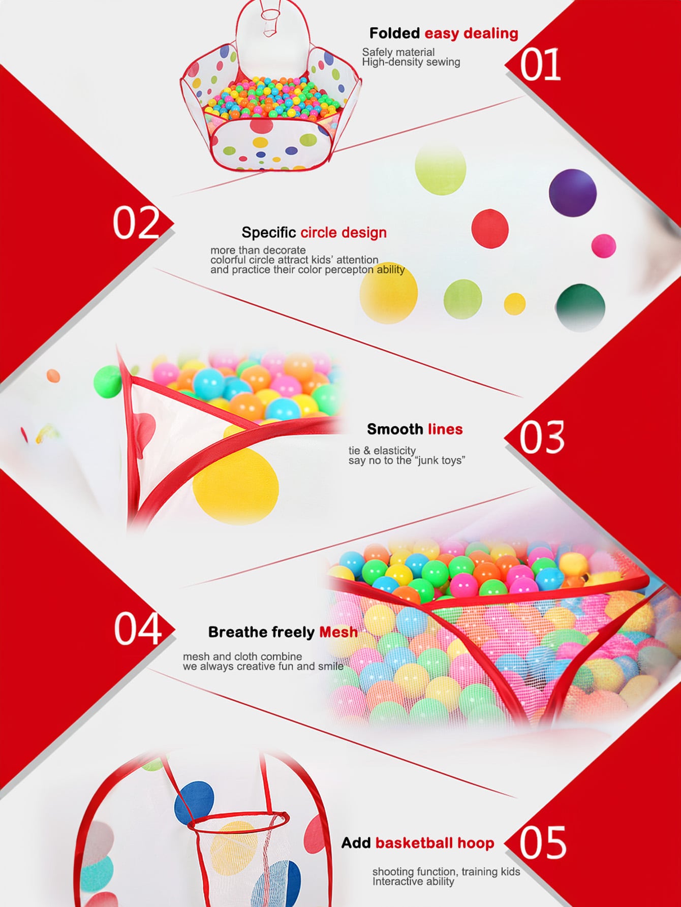 Children's Ocean Ball Pool wit - đánh giá và giá Kids Outdoor Play Yard