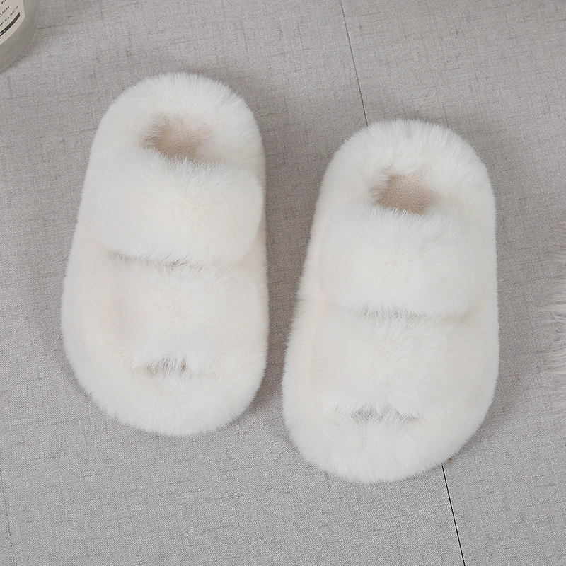 Girls Winter Fur Slippers Clas - đánh giá và giá Kids Indoor Outdoor Slippers
