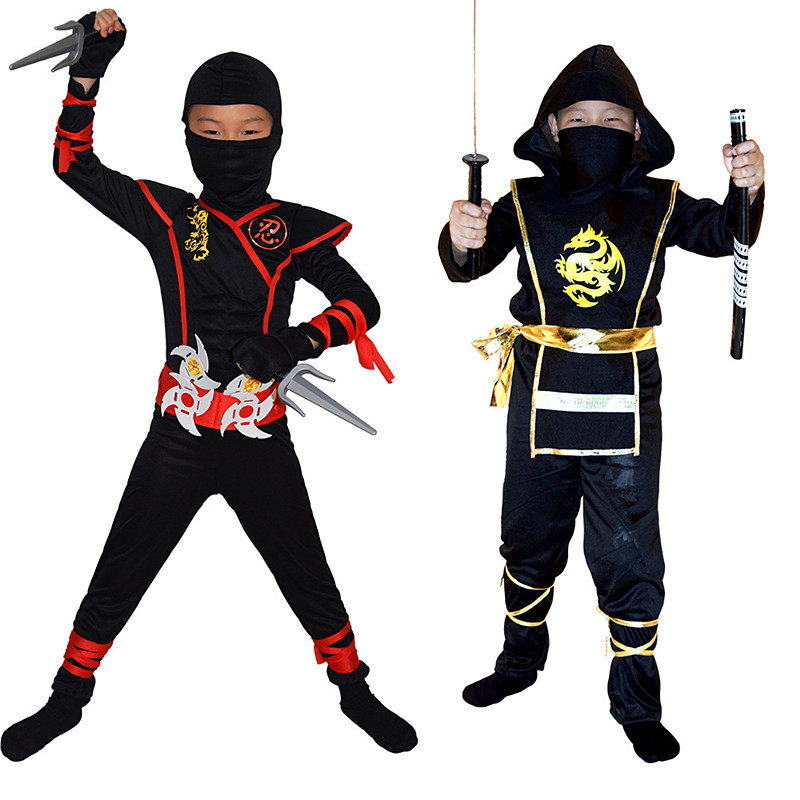 4-13Y Kids Dragon Ninja Cospla - đánh giá và giá Kids Outdoor Ninja Equipment