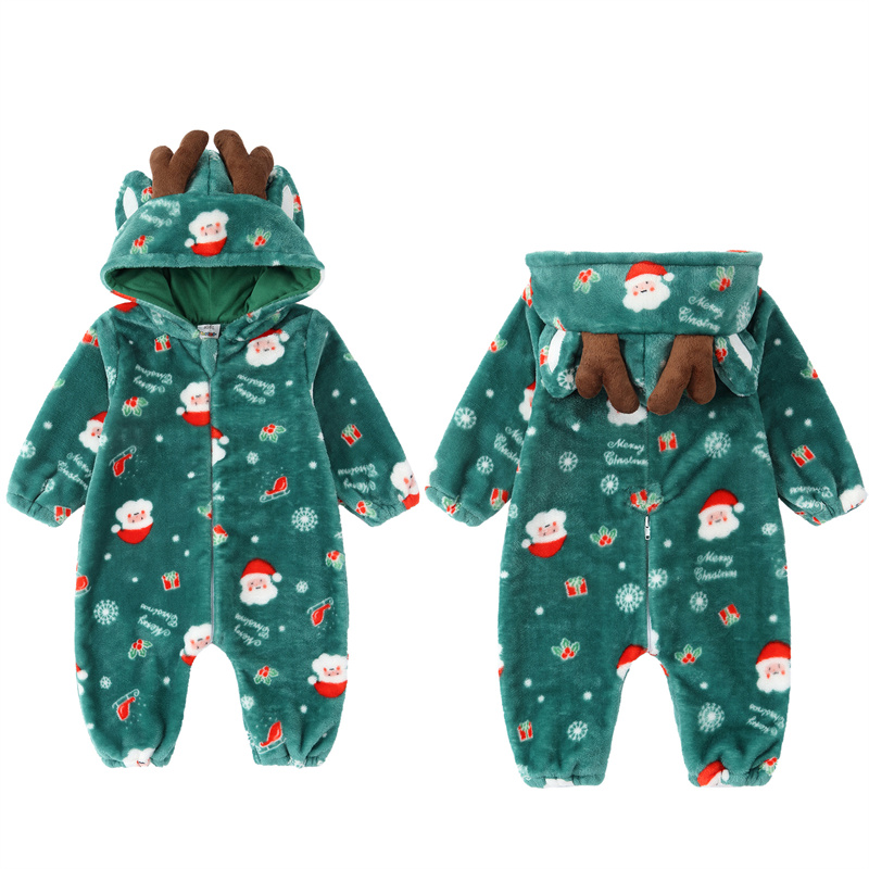 Baby Chirstmas Day Cute Warm J - đánh giá và giá Kids Outdoor Jumpsuit
