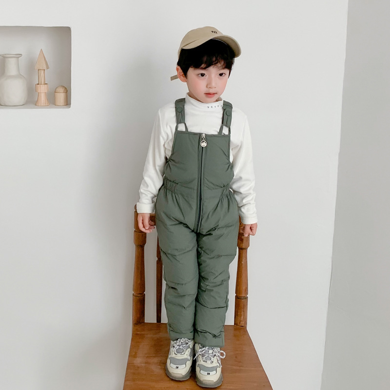 Winter Children Warm Overalls  - đánh giá và giá Kids Outdoor Jumpsuit