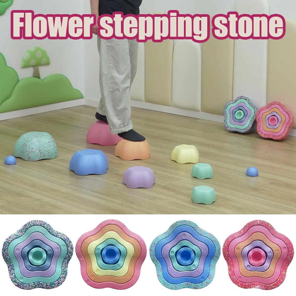 Flower Stepping Stones for Kid - đánh giá và giá Kids Outdoor Obstacle Course