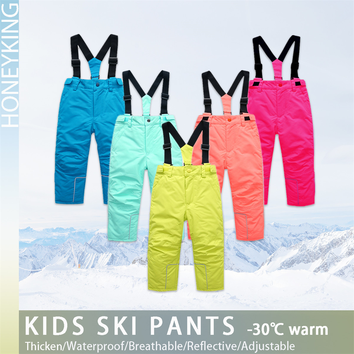 HONEYKING Trẻ Em Trượt Tuyết Q - đánh giá và giá Kids Outdoor Jumpsuit