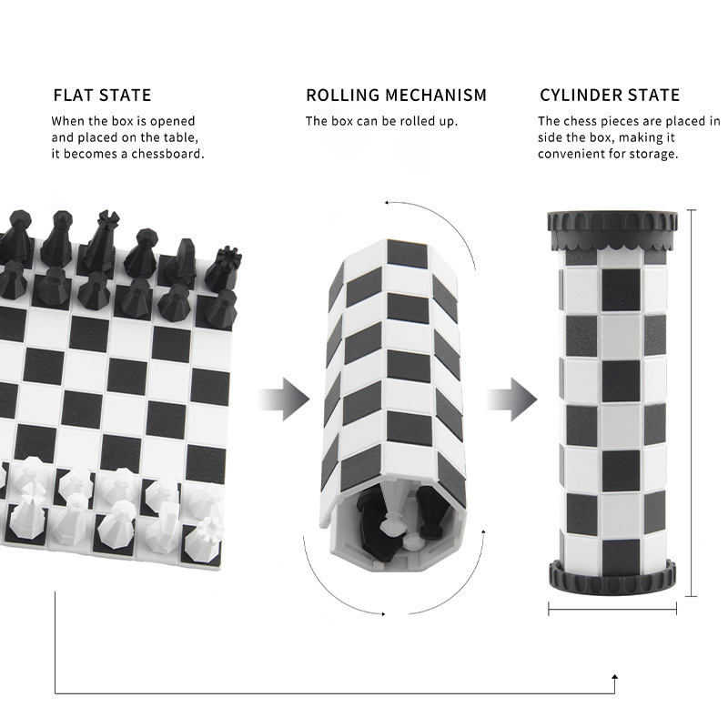2 in 1 Portable Chess Game Set - đánh giá và giá Kids Outdoor Playset