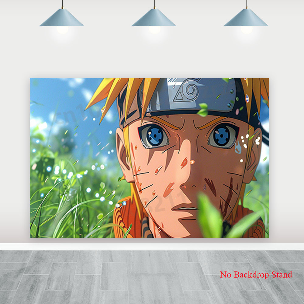Naruto Backdrop Banner Boys Ki - đánh giá và giá Kids Outdoor Movies