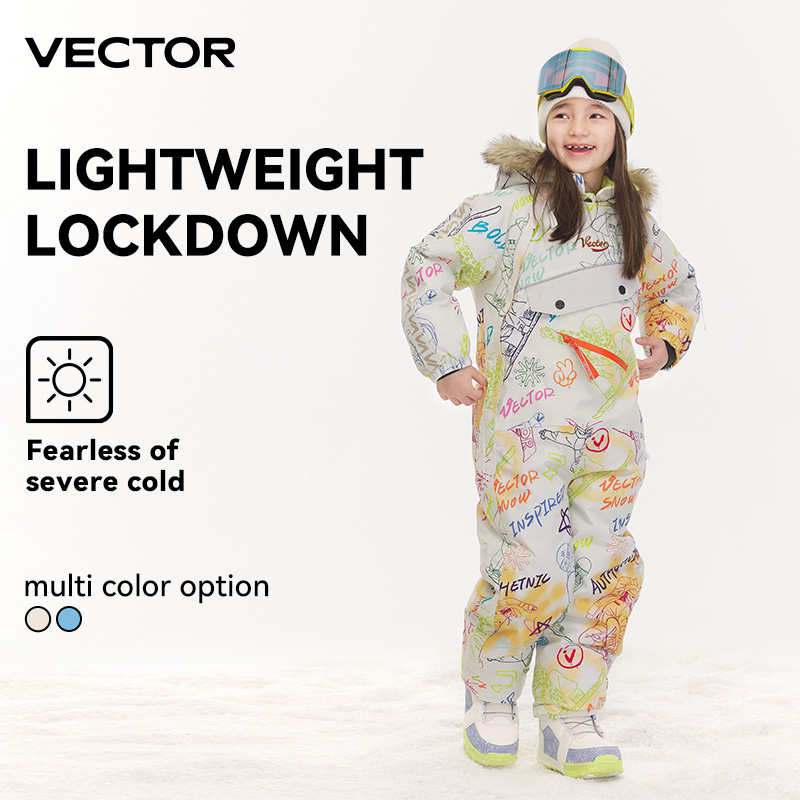 VECTOR Thick Children One-Piec - đánh giá và giá Kids Outdoor Jumpsuit